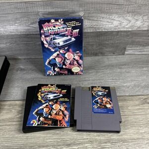 Nintendo NES Back to the Future II & III Complete CIB